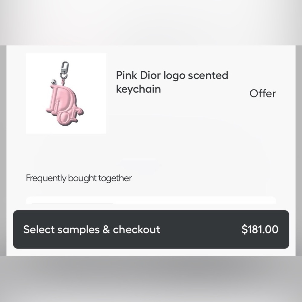 DIOR ADDICT ✨ ROSY GLOW “Scented Gum” Charm / Keychain ✨ Smells so good💕 - Picture 4 of 4